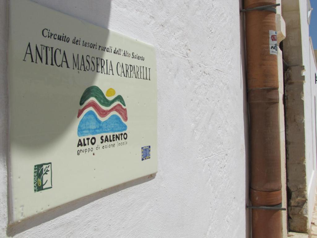 Antica Masseria Carparelli Guest House Ostuni Exterior photo